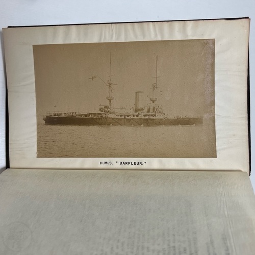 The Commission of H.M.S. 'Barfleur'. 1895-98. published in Nagasaki
