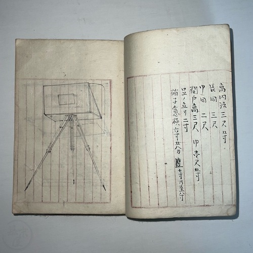 Handwritten Manuscript on Photography Unique, comprehensive, illustrated manual