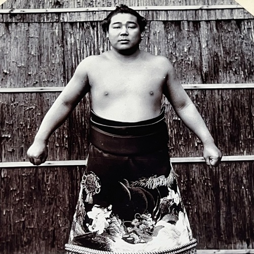 大形古写真　力士 綺麗な写真