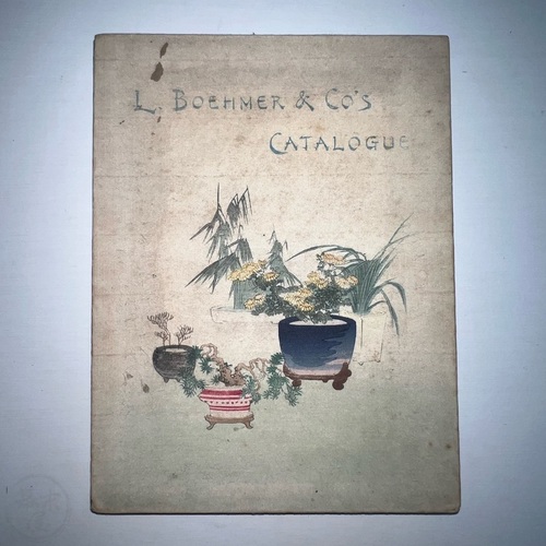 L. Boehmer & Co's Catalogue of Japanese Plants, Bulbs & Seeds Beautiful book by Hasegawa Takejiro