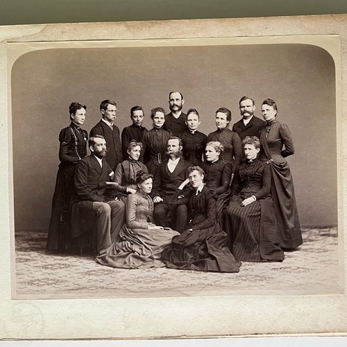 Photo Album of Nagasaki Chinzei Gakuin Founding Missionaries and more 52 large format photos including 2 panoramas