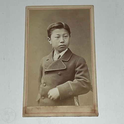 名刺版写真　H. 丸田 　ロンドン G. Sumiya宛