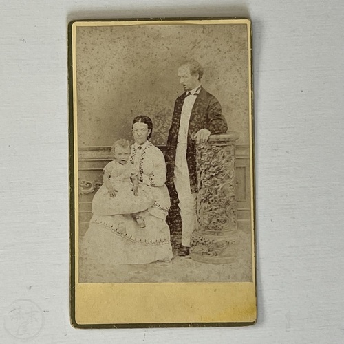 CDV of Edmond Mondy taken by Uchida Kuichi