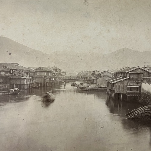 Large Format Photo Nagasaki by Raimund von Stillfried