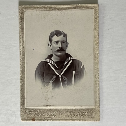 Cabinet Card of Henry Scott taken in Yokohama by Tamotsu Enami