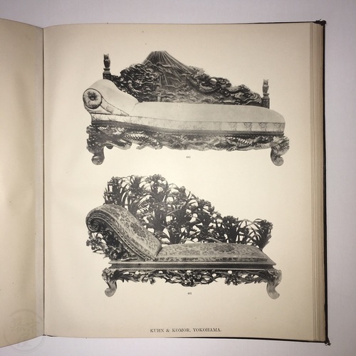 Catalogue of Japanese Carved Wood Furniture Kuhn & Komor