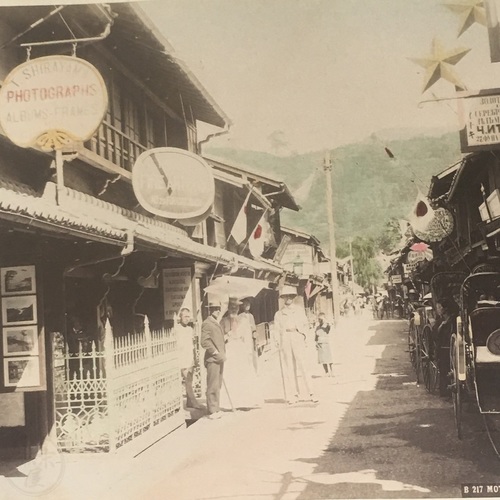 長崎　本籠町 写真スタジオが見える