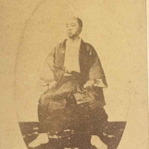CDV of Shimazu Hisamitsu (aka Shimazu Saburo) The man whose soldiers killed Richardson in the Namamugi Incident