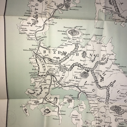 日本の道路と鉄道　地図3枚揃 極美