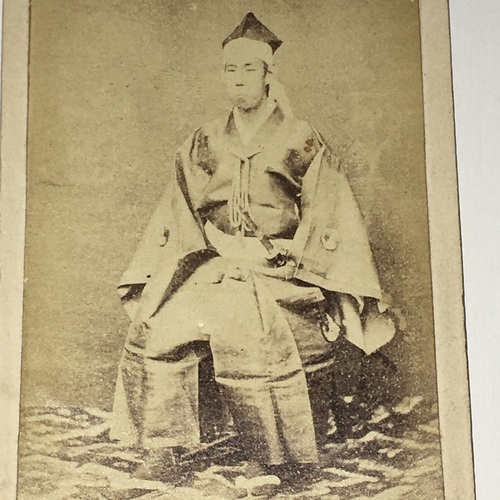 CDV of Mōri Motonori Governer of Choshu (Yamaguchi) clan