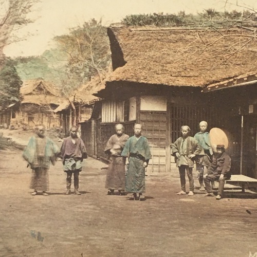 Medium format photo of Mizonokuchi [Kawasaki] Very scarce, early photo