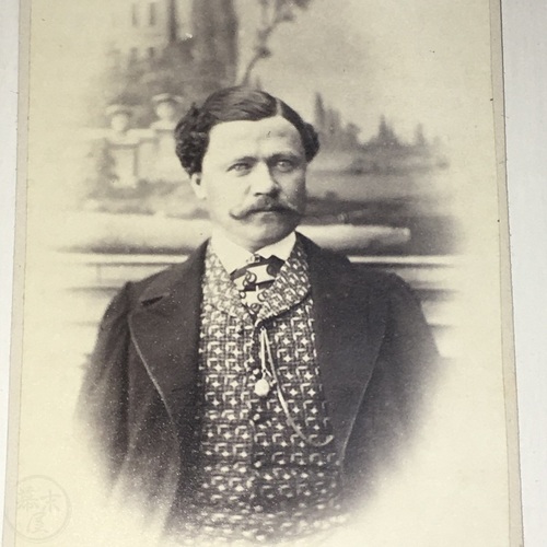 CDV of Jules Gosselin employee of Meynard, Cousin & Co.