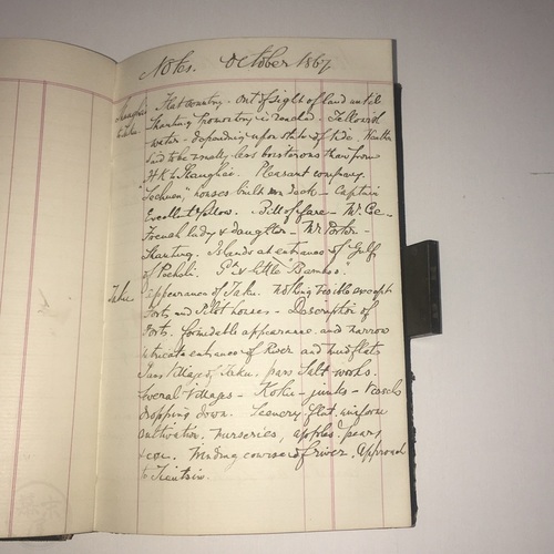 Manuscript Diary of John Kent Chandler, East India Merchant Fascinating, unique item